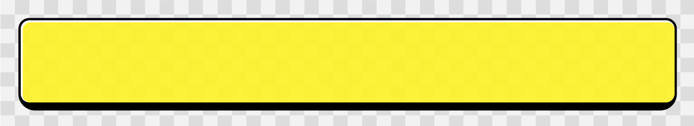 角丸立体テロップベース 黄色