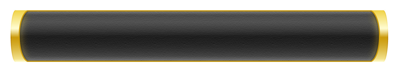 立体的なゴールドフレームのテロップベース 黒